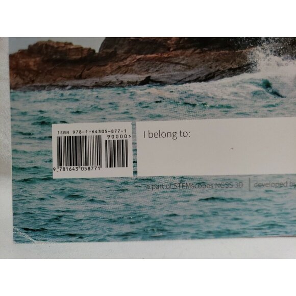 STEMscopes Student Notebook Eighth Grade Textbook WA Homeschool Science 2018 - Picture 3 of 12